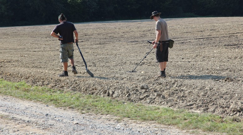 Die beiden Söndengänger bei der Arbeit.