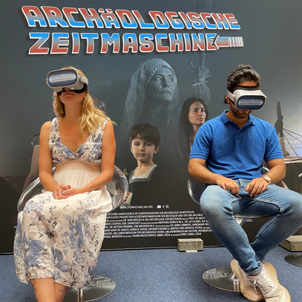 Drei Minuten Zeit für einen VR-Film haben viele bei ihrem Einkaufsbummel.