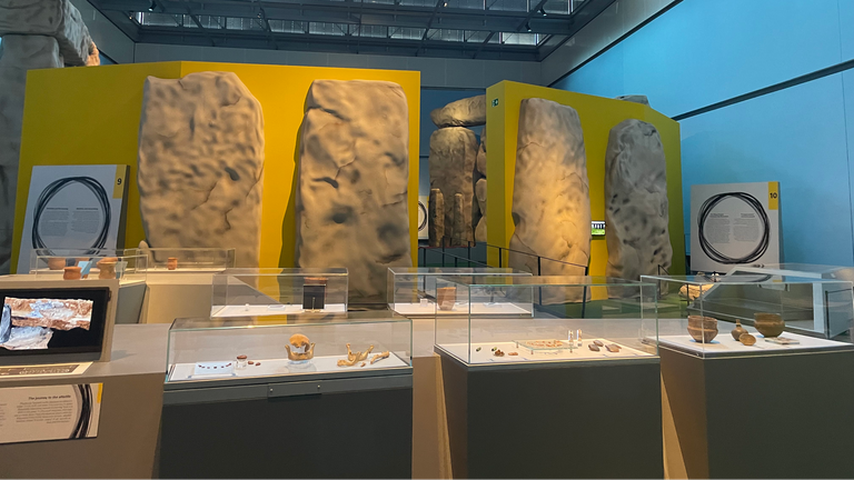 Die Stonehenge-Ausstellung in Herne.